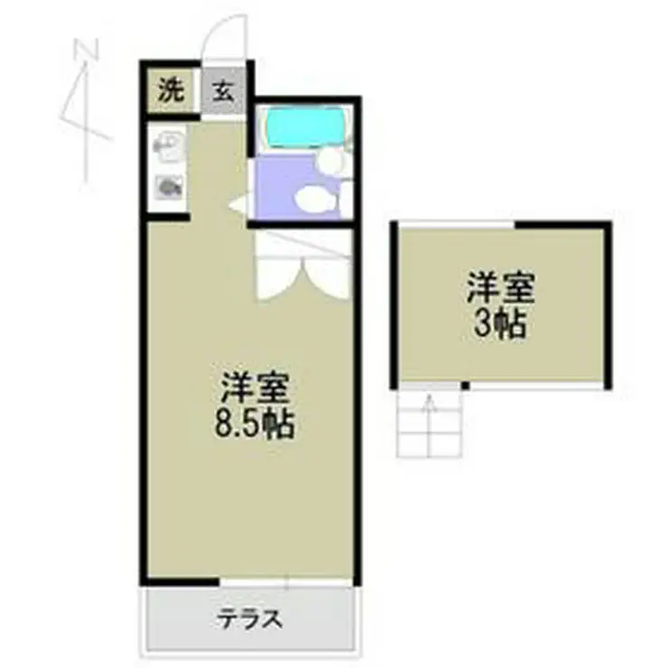 BOXHONDA 1階階 間取り