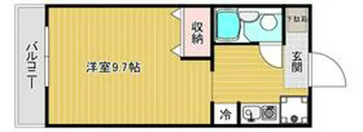 ハイホーム西川口 1階階 間取り