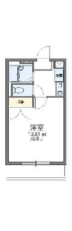 レオパレスル・シエル 2階階 間取り