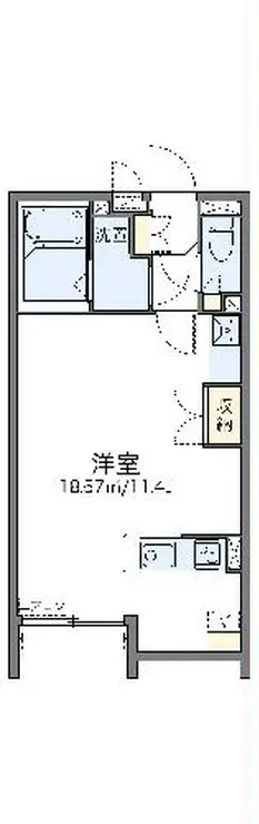 レオネクストサンシャイン狭山下 2階階 間取り