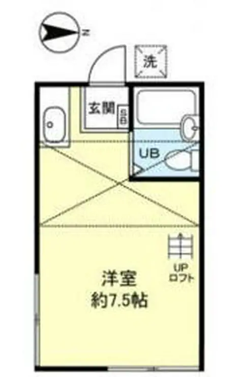 ピュアハウス三咲B 2階階 間取り