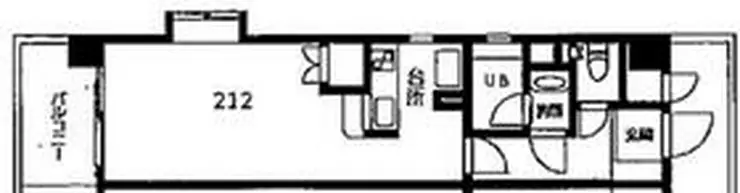 藤和シティホームズ大井町 2階階 間取り