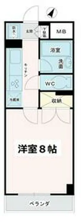 ベルファーム 3階階 間取り