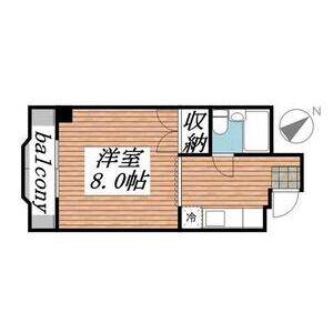 プレアール箕面粟生(1K/3階)の間取り写真