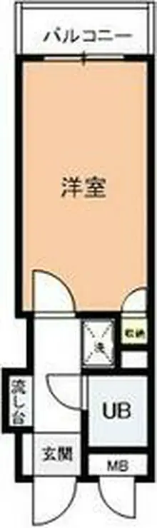 サニーサイド武蔵浦和 3階階 間取り