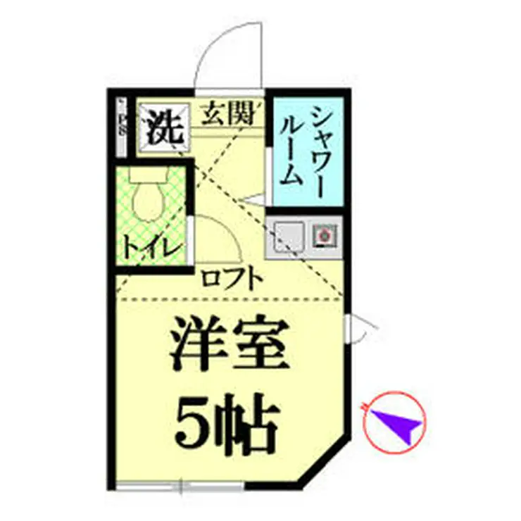 マグニフィセント鶴見 1階階 間取り