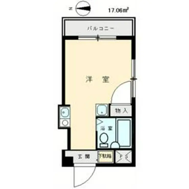 中青木グレースハイム 1階階 間取り