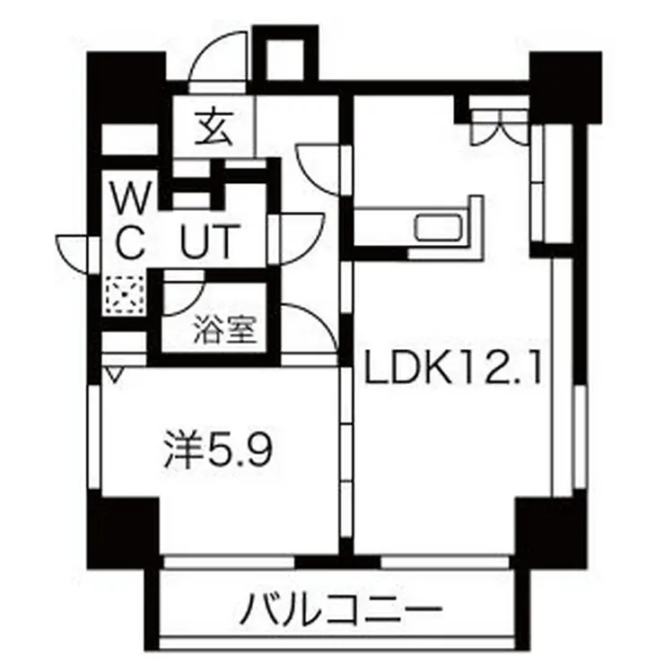 アイフォート千住曙町 7階階 間取り