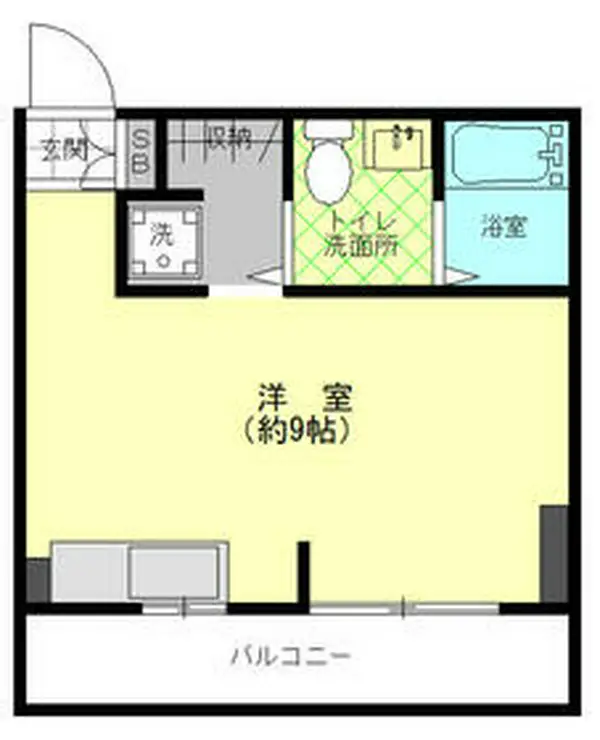 リバーサイド小柳 5階階 間取り