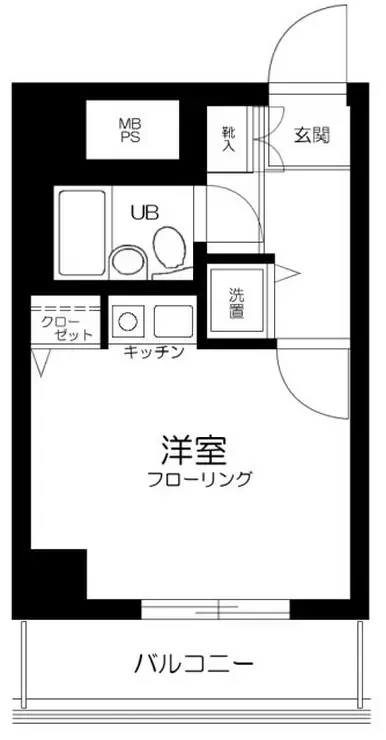 ダイアパレス千鳥町 4階階 間取り
