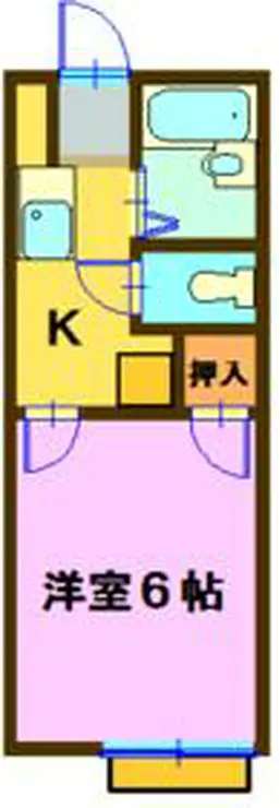 ドフィール白旗 2階階 間取り