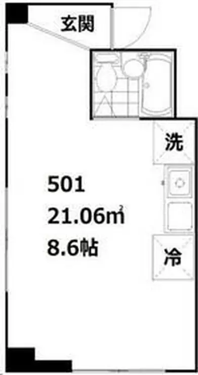 TRビル 5階階 間取り