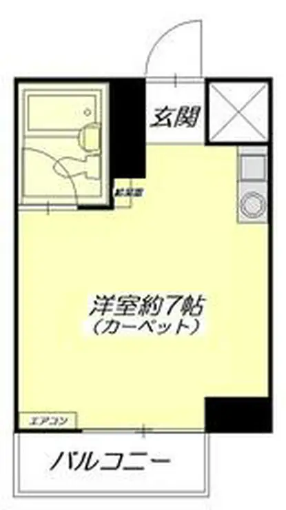 西横浜クリス・コーポ 2階階 間取り