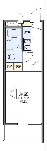 レオパレスエスペランサ(1K/3階)の間取り写真