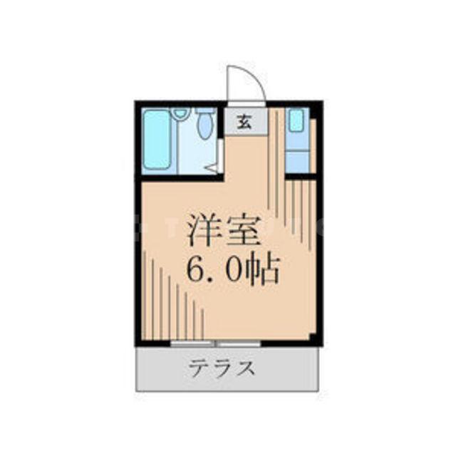サンハイツ江坂(ワンルーム/2階)の間取り写真