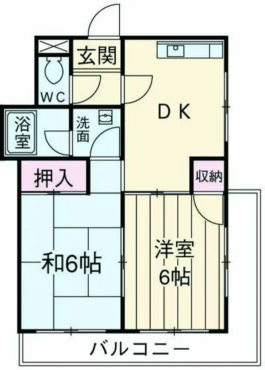 瀬川ビル 1階階 間取り