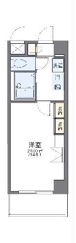 レオパレスエメラルド シティー(1K/3階)の間取り写真