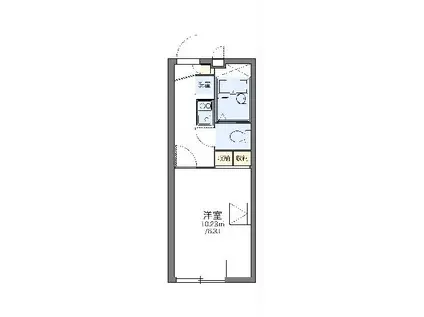 レオパレスプリマベーラ(1K/2階)の間取り写真