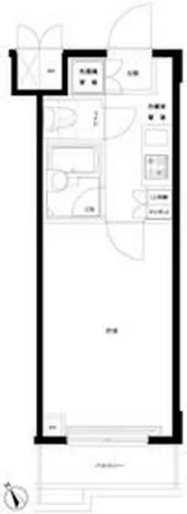 ルーブル上池台弐番館 6階階 間取り