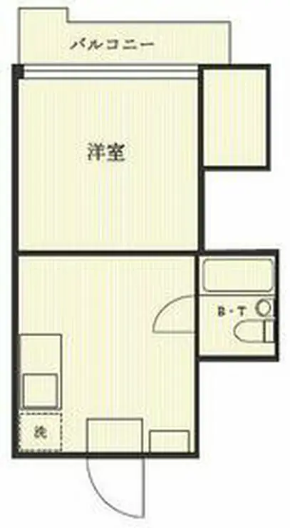 アーバン・ハイツ 1階階 間取り