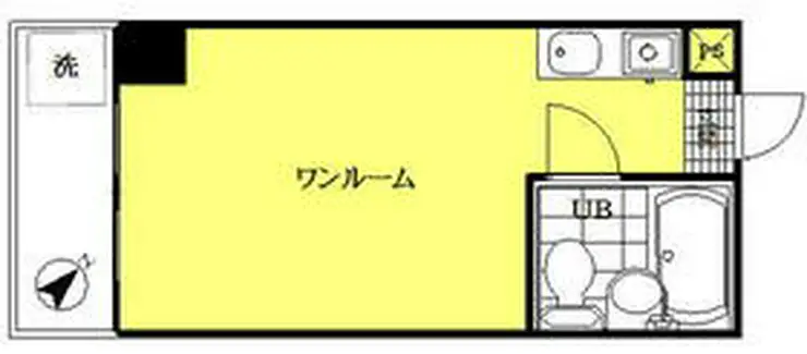 マンション道灌山 3階階 間取り