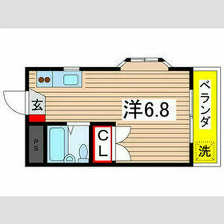 NNハイツ 1階階 間取り