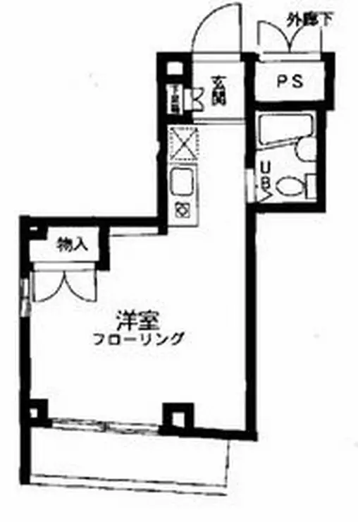 グランドール西山 3階階 間取り