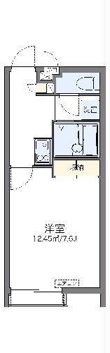 レオパレス国場ヒルズ(1K/2階)の間取り写真