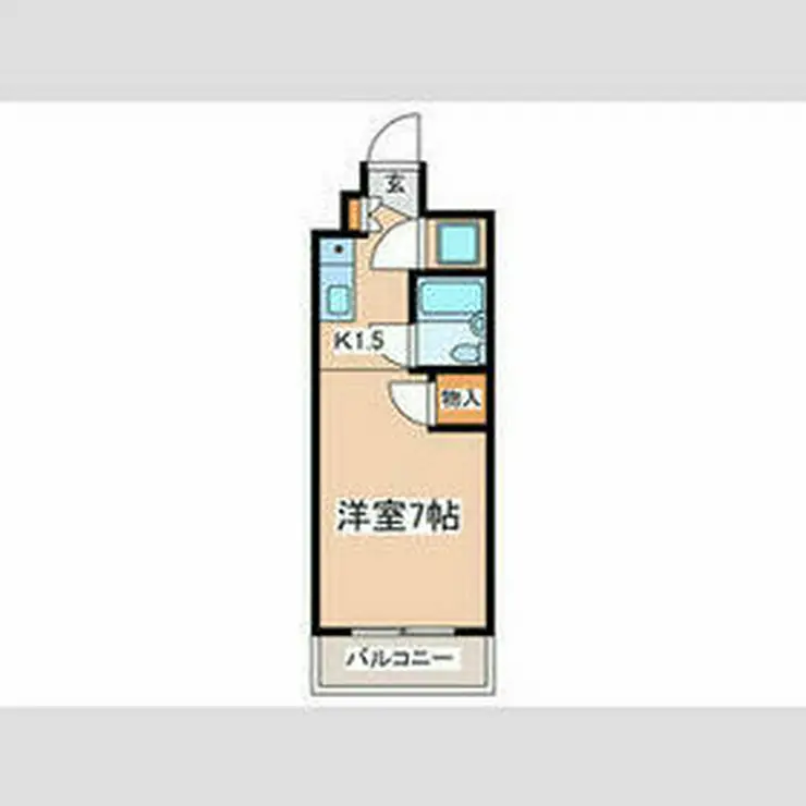 大蔵グリーンマンション 3階階 間取り