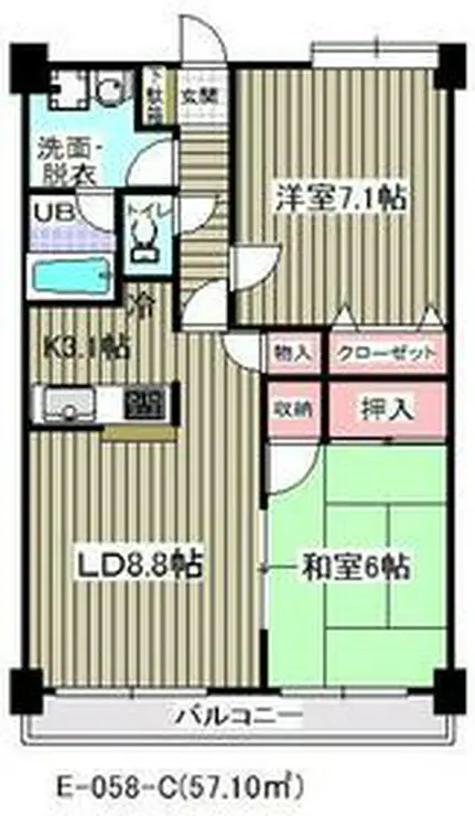 アウラ10 3階階 間取り