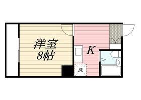 リアライズ山下町(1K/4階)の間取り写真