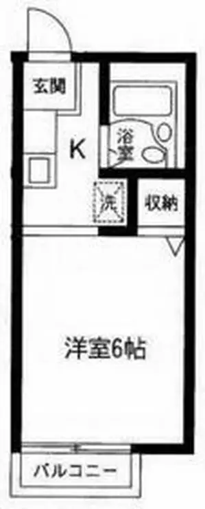 ディアコート 1階階 間取り