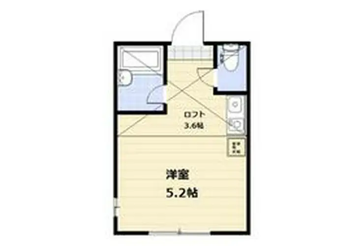 ユナイト藤棚ヴィセンテ・アミーゴ 2階階 間取り