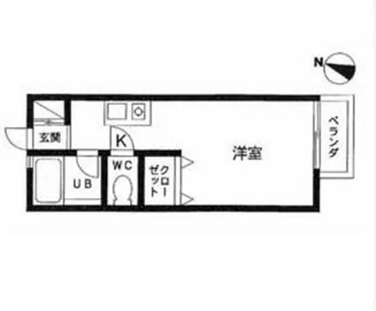 ライフピア和田 1階階 間取り