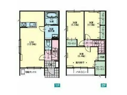 マイ・フラウ(3LDK)の間取り写真