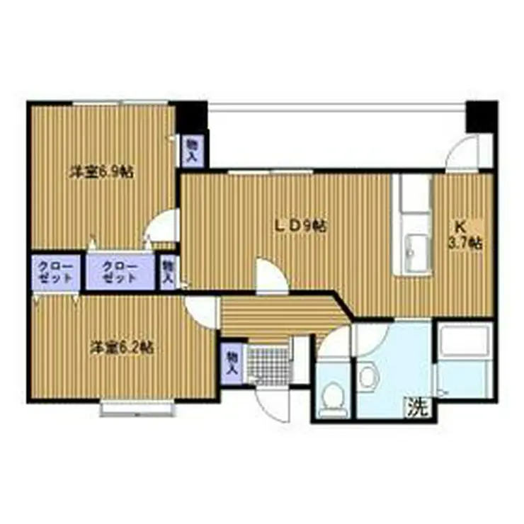 アネシス横浜 8階階 間取り