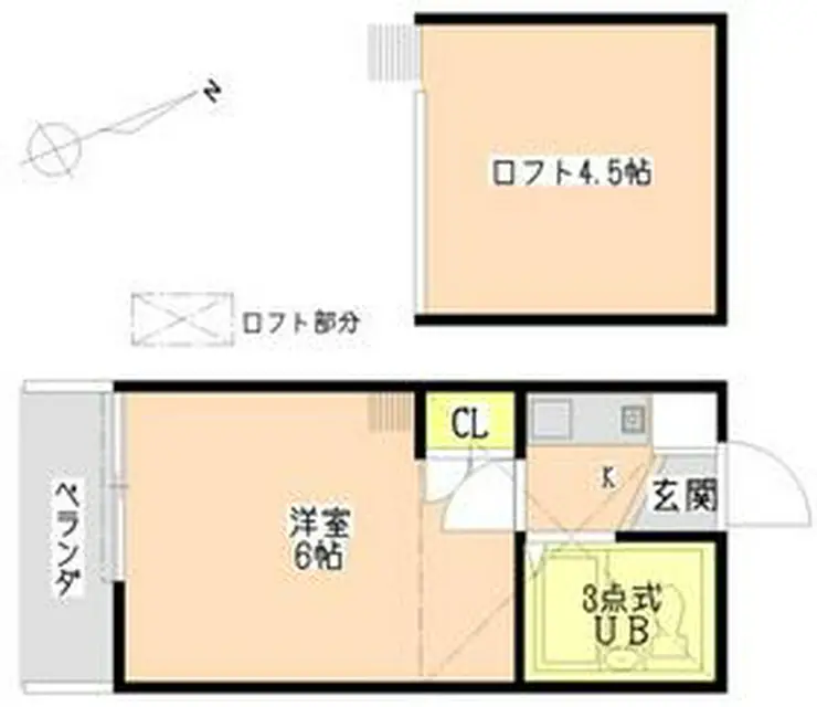 リリーハウス 2階階 間取り