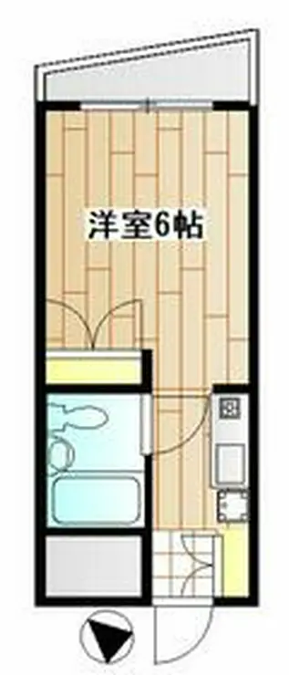 すがやマンション 2階階 間取り