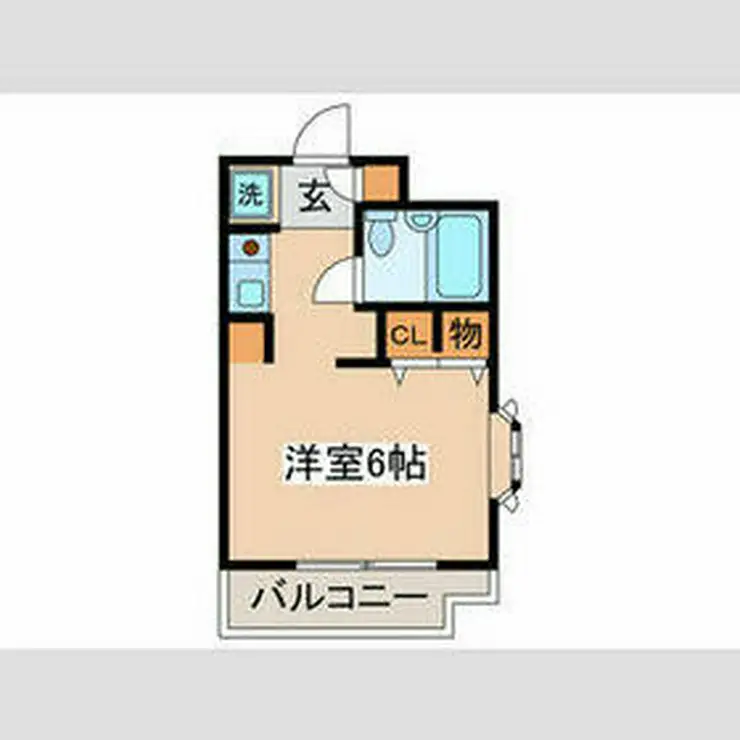 ホーユウコンフォルト白楽A棟 4階階 間取り