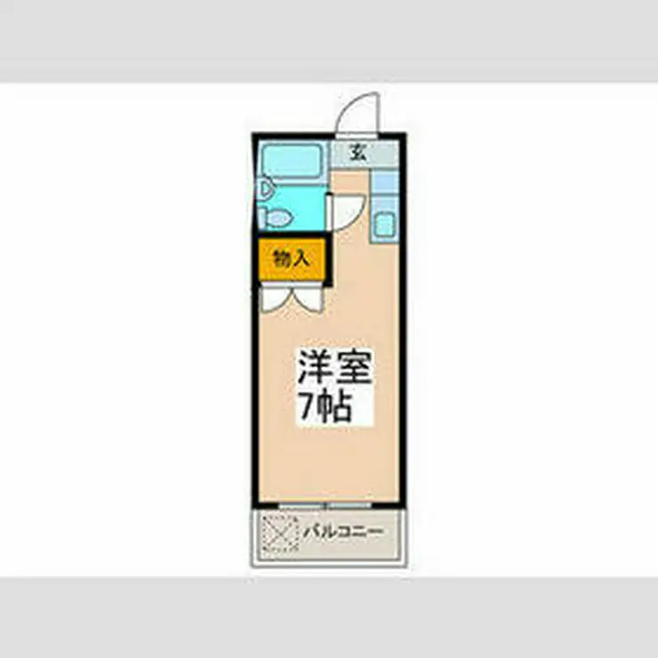 アゼリア鷺沼 1階階 間取り