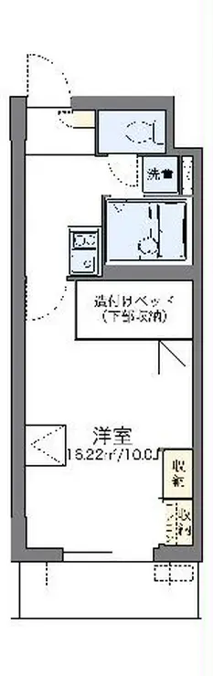 レオパレスパルコートC 3階階 間取り