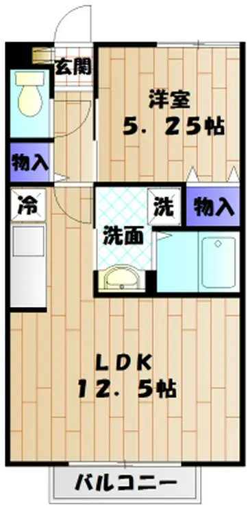 リヴェールメゾン御園 1階階 間取り