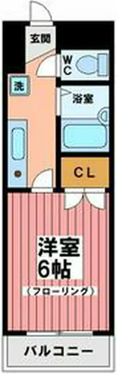 ラベンダー仙川 2階階 間取り