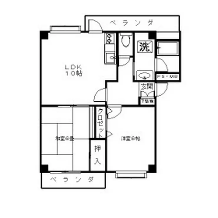 グランボヌール青葉台 2階階 間取り