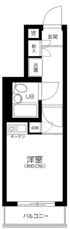 ライオンズマンションときわ台第2 2階階 間取り