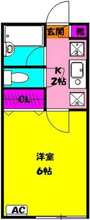 ル・ヴィラージュ 1階階 間取り