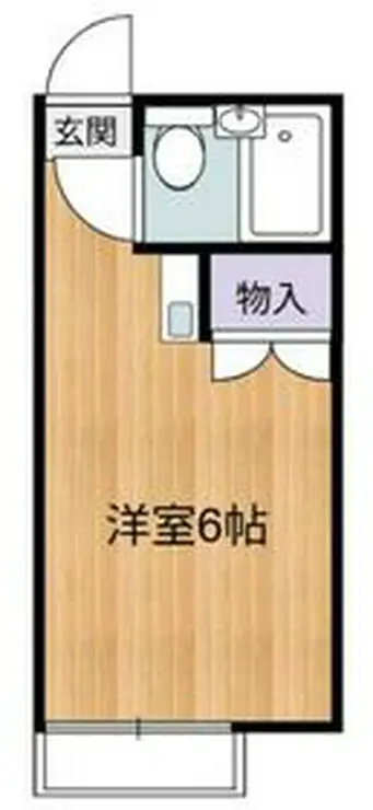 美しの森ハウスA棟 2階階 間取り