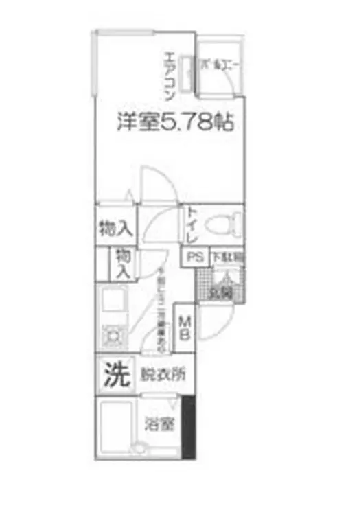 リーブラセンター北 4階階 間取り