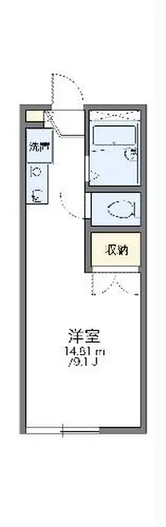 パレスジョージタウン 3階階 間取り