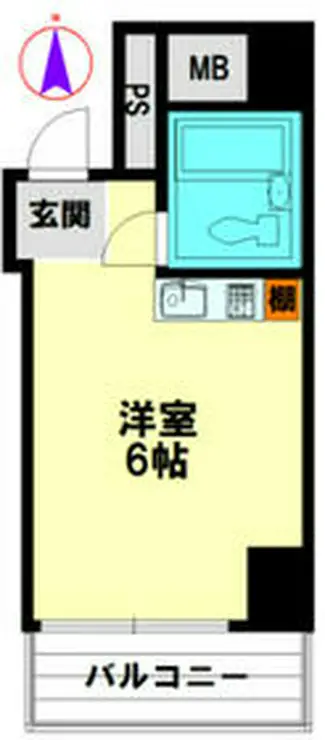 ライオンズマンション東池袋 2階階 間取り